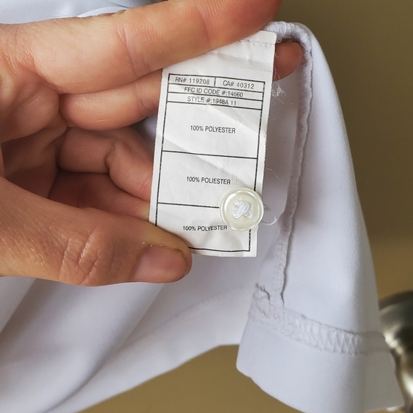 Mens Adidas Texas A&M white Polo - Picture 4 of 11